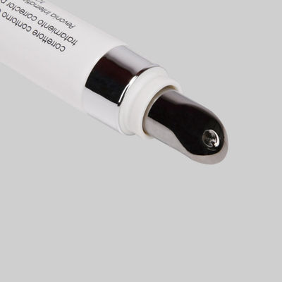 D19mm 10-25ml Custom Cosmetic Squeeze Tubes with Various Massage Applicators for Eye & Lip Care