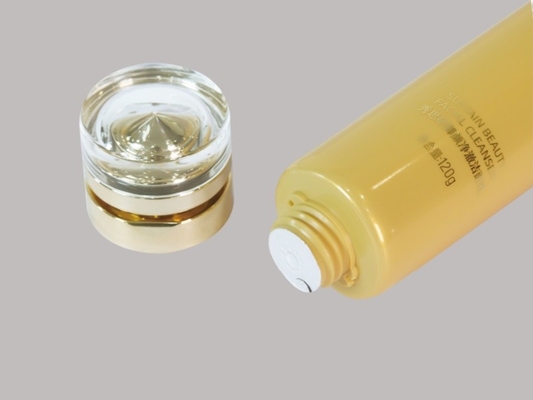 BB ক্রিম কাস্টম কসমেটিক টিউব D40mm 70-180ml স্ক্রু ক্যাপ সহ প্লাস্টিক ফেসিয়াল ক্রিম