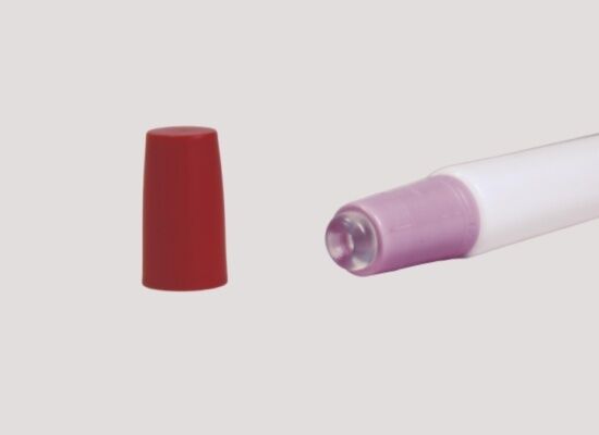 D19mm 10-25ml কাস্টমাইজযোগ্য নরম সিলিকন স্প্রে টিউব লিপ বাল্ম এবং কসমেটিক পণ্যের জন্য
